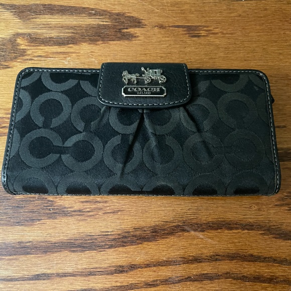 Coach Handbags - Coach Wallet - Pink & Black